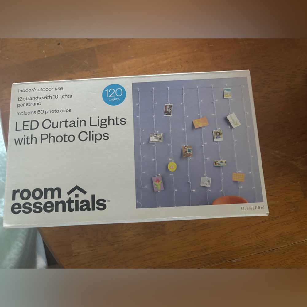 Curtain Lights with Clips